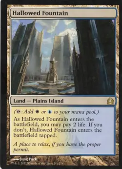 Hallowed Fountain MTG Return to Ravnica LP 241 - Image 1