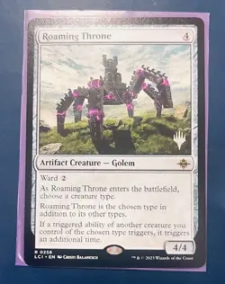 Roaming Throne Promo Pack: the Lost Caverns of Ixalan Regular. Fast shipping - Image 1