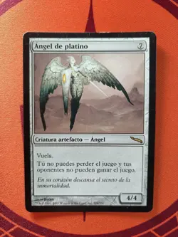Platinum Angel MTG Mirrodin - Spanish - Image 1