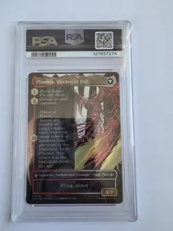 Joshua, Phoenix's Dominant (Borderless Surge Foil) #542 - Final Fantasy - PSA 10 - Image 2