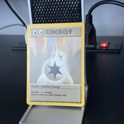 DOUBLE COLORLESS ENERGY - 96/102 - Base Set - Pokemon Card - NM - Image 3