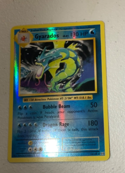 2016 Pokemon XY Evolutions Gyarados Reverse Holo #34/108 - Image 3