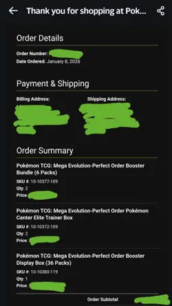 Pokemon Center Perfect Order 2-PC ETB, 1-Booster Box, 2-Booster Bundle: PRESALE - Image 3