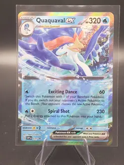 Pokemon TCG Quaquaval ex 035 Black Star Promo- Scarlet & Violet- Mint - Image 1