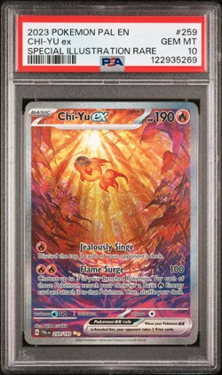 Chi-Yu ex 259/193 Special Illustration Rare PSA 10 Gem Mint Pokemon 259 - Image 1
