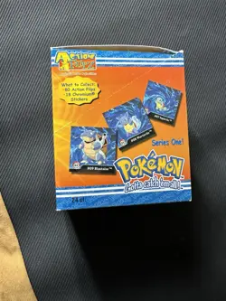 1999 Pokemon Action Flipz Series 1 Booster Hobby Box Artbox 24ct Packs Sealed - Image 3