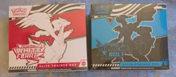 Pokemon S&V Black Bolt White Flare Elite Trainer Boxes 🔥 New | Sealed | Trusted - Image 1