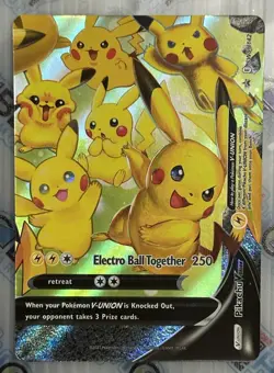 Pokemon Pikachu V Union SWSH142 Pokemon Celebrations 25th Anniversary - Image 1