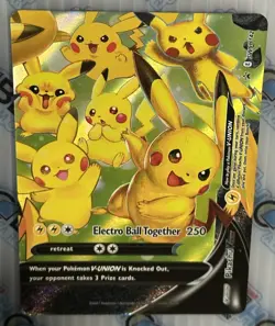 Pokemon Pikachu V Union SWSH142 Pokemon Celebrations 25th Anniversary - Image 2