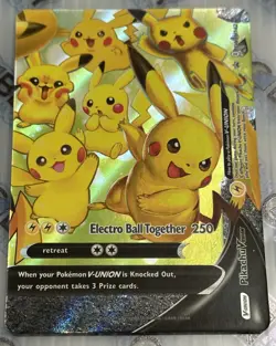 Pokemon Pikachu V Union SWSH142 Pokemon Celebrations 25th Anniversary - Image 3