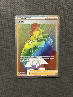 Pokemon TCG Leon 195/185! NM Condition! See Description! - Image 1
