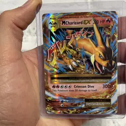 Pokemon M Charizard EX 13/108 Pokemon XY Evolutions Holo Rare Mega English NM - Image 1