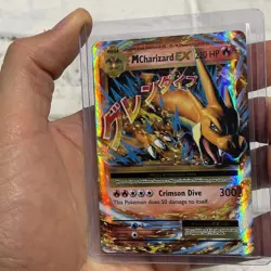 Pokemon M Charizard EX 13/108 Pokemon XY Evolutions Holo Rare Mega English NM - Image 2