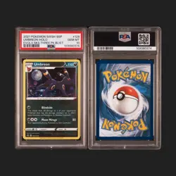 2021 POKEMON SWSH BLACK STAR PROMO | EVOLVING SKIES UMBREON HOLO SWSH129 PSA 10 - Image 3