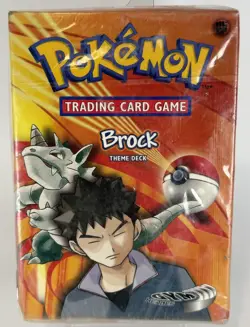 POKEMON TCG VINTAGE GYM HEROES BROCK THEME DECK *NEW* - Image 2