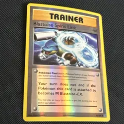 Pokemon TCG Blastoise Spirit Link Reverse Holo 73/108 - Image 1