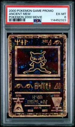 Pokemon Ancient Mew Movie 2000 Promo PSA 6 EX-MT - Image 1