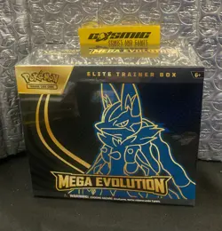 POKEMON: MEGA EVOLUTION LUCARIO ELITE TRAINER BOX (ETB) - Image 1