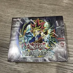 Yu-Gi-Oh! TCG: 25th Anniversary Metal Raiders Booster Box 24 Packs Sealed - Image 1