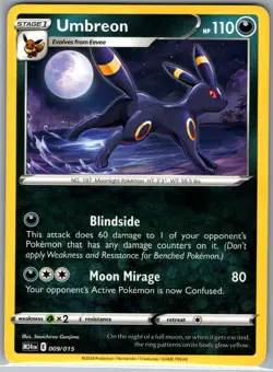 Umbreon 009/015 Non Holo McDonald's Promos 2024 - Pokemon Card - NM - Image 1