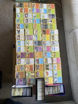 Pokemon TCG Bulk Lot With Holos And V. Over 8500 cards! - Image 1
