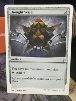 Thought Vessel White Border #100 Mystery Booster 2 MTG Magic Card - Image 1