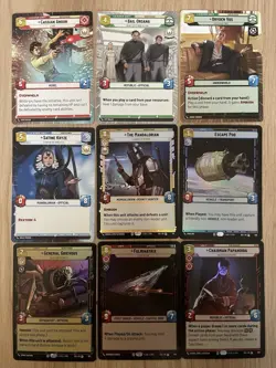 Star Wars Unlimited SOP Rare Cards X 34 - 3 X H/S Foil - 19 X H/S - 12 X Foil - Image 3