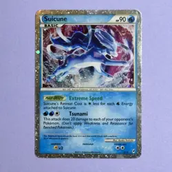 Suicune SL11 Shiny Holo Pokemon Card Call of Legends Series - LP - Image 1