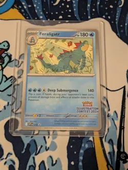 Feraligatr 213 (Illustration Contest 2024) Sv: Scarlet & Violet Promo Card NM - Image 1