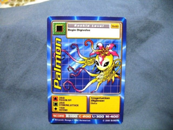 2000 DIGIMON TACO BELL PROMO PALMON CARD- TB-03-LP CONDITION - Image 1