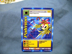 2000 DIGIMON TACO BELL PROMO PALMON CARD- TB-03-LP CONDITION - Image 3