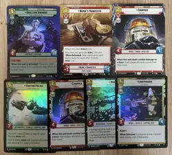 Star Wars Unlimited - Secrets Of Power - 7 X Legendary Cards - Image 1
