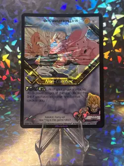Dragon Ball Z Card Game Score DBZ CCG DEVASTATION DRILL PREVIEW 6 FOIL UNLIMITED - Image 1
