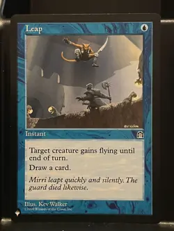 Leap Stronghold NM The List Mystery MTG Magic Card - Image 1