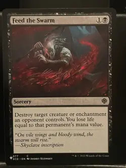 Feed the Swarm NM The List Mystery MTG Magic Card - Image 1