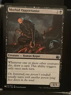 Morbid Opportunist NM The List Mystery MTG Magic Card - Image 1