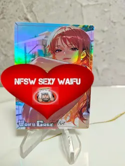 Nami Trading Card Waifu Goddess Story Anime Girl holo Karte Manga Sexy Full Art - Image 1