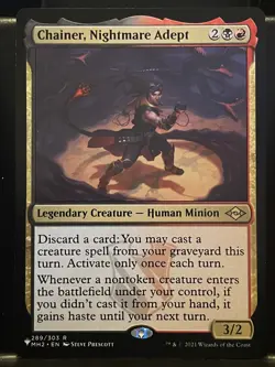 Chainer Nightmare Adept NM/M MTG Mystery Booster 2 The List Magic Card - Image 1