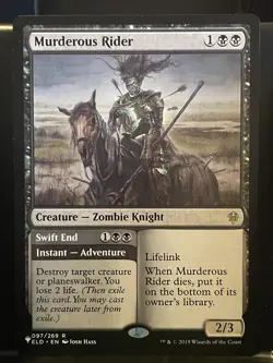 Murderous Rider NM/M MTG Mystery Booster 2 The List Magic Card - Image 1