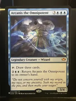 Arcanis the Omnipotent NM/M MTG Mystery Booster 2 The List Magic Card - Image 1