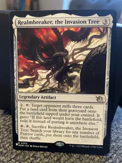 Realmbreaker the Invasion Tree NM/M The List Secret Lair Deck MTG Magic Card - Image 1