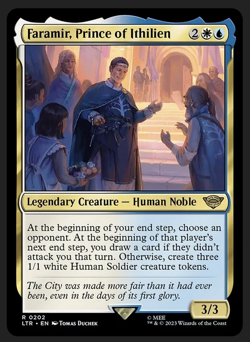 Faramir, Prince of Ithilien NM/M Lord of the Rings MTG Magic Card - Image 1