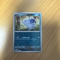 Pokemon Card Nidoran Scarlet & Violet 151 Reverse Holo 029/165 Near Mint - Image 1