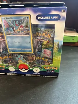 Pokemon GO; Squirtle Promo Card, Pin - Image 3