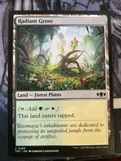Radiant Grove NM/M Tarkir Dragonstorm Commander MTG Magic Card - Image 1