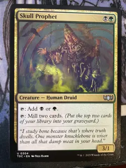 Skull Prophet NM/M Unspecified Set MTG Magic Card EDH Golgari Manadork Staple - Image 1