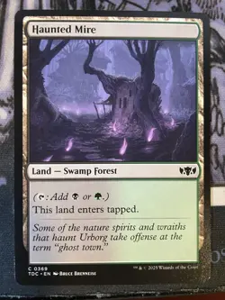 Haunted Mire NM/M Tarkir Dragonstorm Commander MTG Magic Card - Image 1