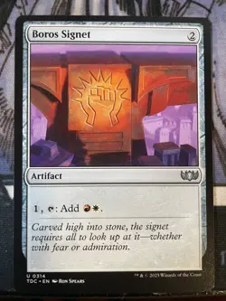 Boros Signet NM/M Unspecified Set MTG Magic Card EDH Manarock Artifact Staple - Image 1