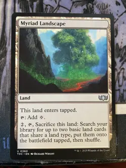 Myriad Landscape NM/M Tarkir Dragonstorm Commander MTG Magic Card EDH Fetch - Image 1