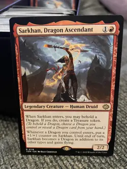 Sarkhan Dragon Ascendant NM/M Tarkir Dragonstorm MTG Magic Card - Image 1